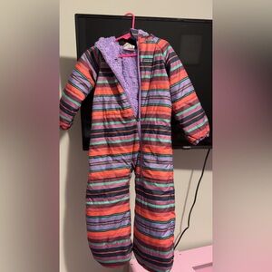 Patagonia Multicolor Reversible Snow Suit